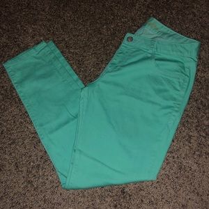 American Rag Mint Skinny Jeans.